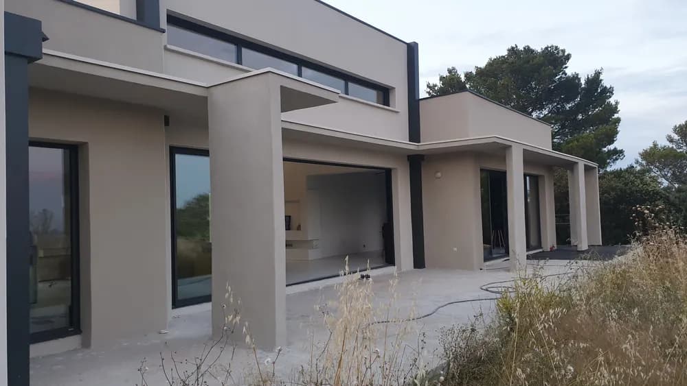 Architecture du projet de maison individuelle Allier